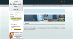 Desktop Screenshot of hotelalbarizuelajerez.com